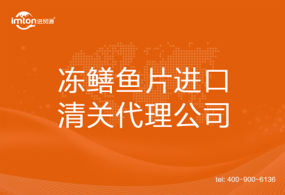 凍鱔魚片進(jìn)口清關(guān)代理公司